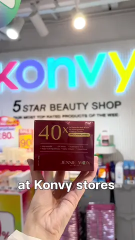 🥳 Konvy.....Calling ☎️📍ข่าวดีสำหรับสาว ๆ 📣 ตอนนี้ Jennie Moon 40x Pro Derma Plus Body Booster มีวางจำหน่ายแล้วที่ Konvy ✨ . . 📍 พบได้ที่ 5 สาขาทั่วประเทศ  1. Siam Center  2. The Mall Bangkapi  3. The Mall Ngamwongwan  4. Big C Rama 4  5. Big C Ratchada . . 🛒 รีบไปช้อปได้เลยที่ Konvy ใกล้บ้านคุณ! #JennieMoon40X #JennieMoonOfficial #GlowWithJennieMoon #Konvy  #Konvy13thAnniversary