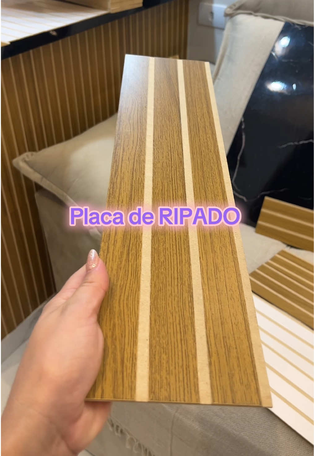A Famosa Placa de Ripado em MDF.     #ripado #viral #viraltiktok 