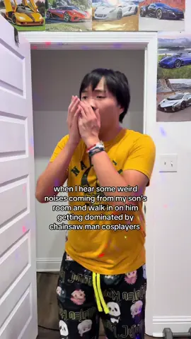 LIKE FATHER LIKE SON 😭 #makima #chainsawman #cosplaygirl #fyp #anim 