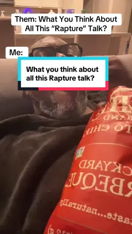 What you think about all this Rapture talk? 🧐 Me… 🤣🤣🤣 #rapture #church #funnyvideos #churchtiktok #christiantiktok 