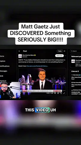 Matt Gaetz Just DISCOVERED Something SERIOUSLY BIG!!!! #mattgaetz #serious #fyp 