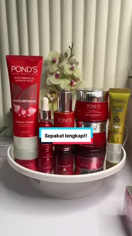 Paket lengkap ponds age miracle 😍#pondsaffiliatesociaty #ponds #pondsskininstitute #skincare #pondsagemiracle 