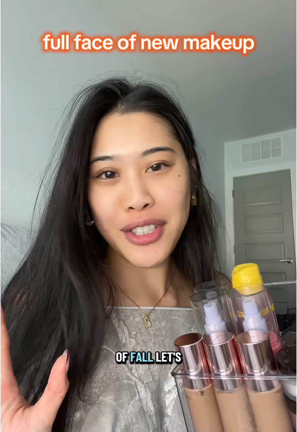 happy fall!!!!! catch up with me and new makeup <3 • @laneige_us - strawberry mask • @Glow Recipe - snail mucin  • @cocokind - water cream • @LAWLESS Beauty - foundation  • @TIRTIR Inc. - foundation • @loréal paris usa - concealer  • @Milani Cosmetics - eyebrow gel • @Laura Mercier - eye brightening powder • @Patrick Ta Beauty - not too much • @Catrice Cosmetics - lipliner  • @HEMEKO - achi gloss • @ONE SIZE BEAUTY - setting spray  #makeup #newmakeup #lipbalm #lipliner #skincare #makeupreview 