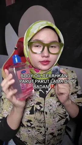 siapa kat sini belum start guna oil? this is your sign to switch guys! lagi best tau dari pakai lotion. yg penting konsisten je hehe 😚✨ #bodyoil #bodyoilrecommendation #mencerahkankulit #pudarkanparut #fyp 
