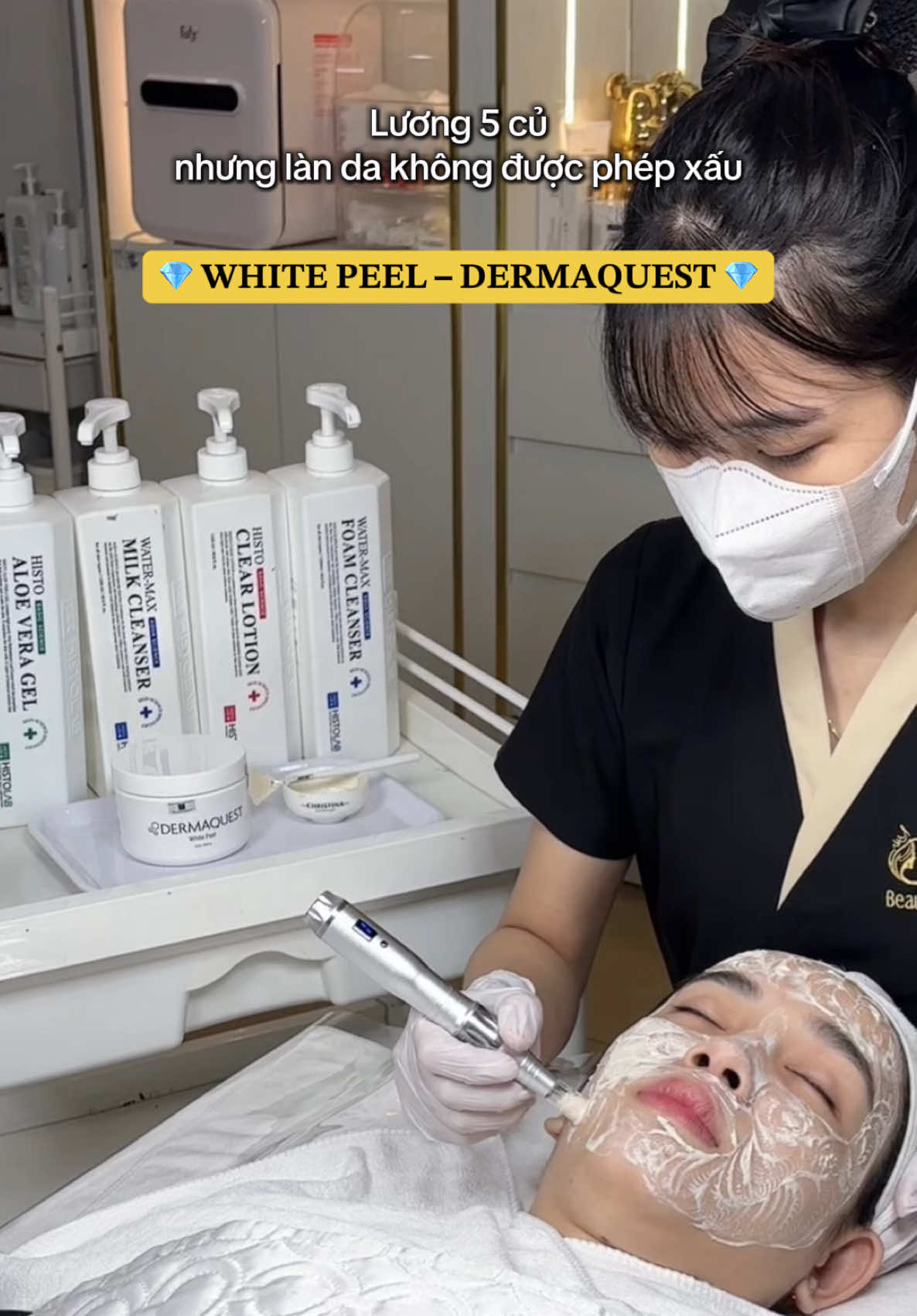 💎 𝐖𝐇𝐈𝐓𝐄 𝐏𝐄𝐄𝐋 – 𝐃𝐄𝐑𝐌𝐀𝐐𝐔𝐄𝐒𝐓 (𝐔𝐒𝐀) 💎 Phù hợp cho: Da thâm sạm, không đều màu. Da sau mụn cần phục hồi, sáng mịn. Da muốn duy trì vẻ trẻ trung, rạng rỡ. 👉 👉 White Peel Dermaquest – lựa chọn đẳng cấp cho làn da khoẻ đẹp từ bên trong. 📩 Inbox ngay để được tư vấn liệu trình chuẩn và ưu đãi đặc biệt! #spaUyTínĐÀNẴNG #dượcmypham #lấymunchuanykhoa #trắngda  #xuhuong 