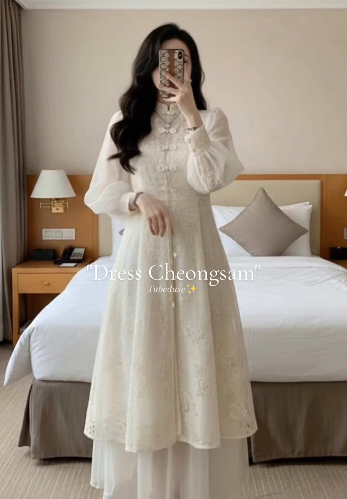 #dresspremium #dressmewah #dresscheongsam #dressimlek 