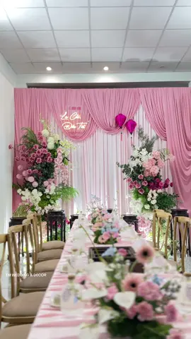 Tone hồng xinh xinh 🌸 #trangtrigiatien #tmwedding #trangtrigiatienbmt #đámcưới #xuhuong 
