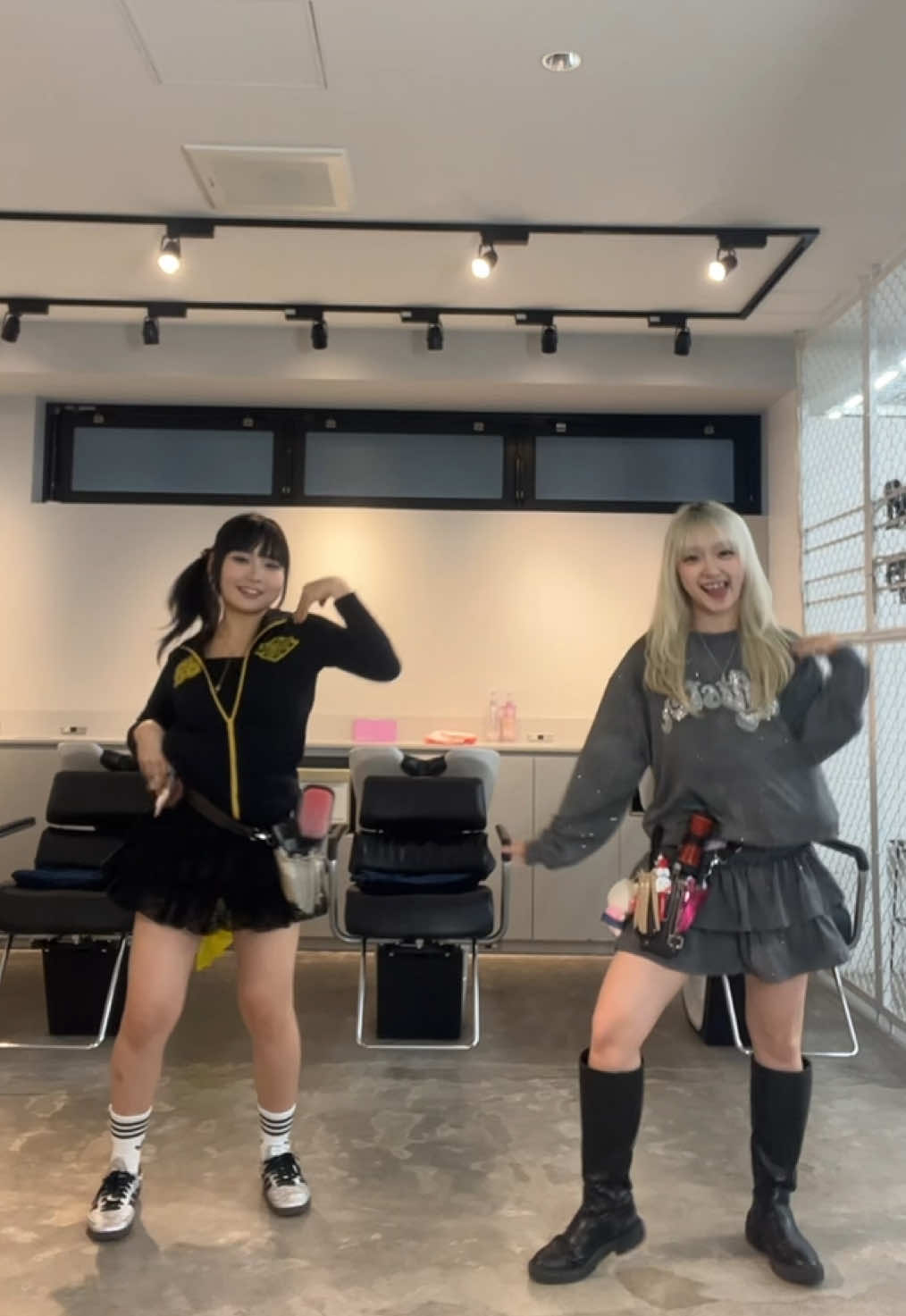 学スタ待機中^_−☆振り怪しい💦#美容学生 #原宿ベルエポック美容専門学校 #原ベル #06 