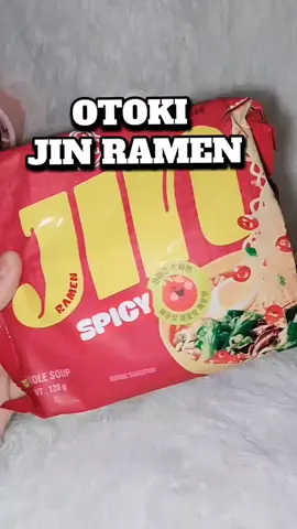 otoki Jin ramen sa mahilig sa ramen Ang sarap nito mabilis na luto lnh ... #jinramen #otokijin #ramen #jinspicyramen #multipack 