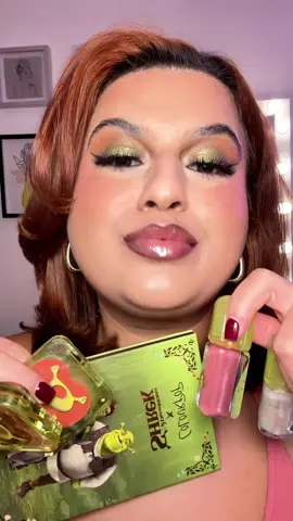 👑💚 serving full swamp glam with the new @ColourPop Cosmetics x shrek collection ✨🫧  this look is ogre-the-top in the best way possible 🐸💄 who knew swamp could be this cute? 👀 • • • • • • • #colourpopcosmetics #colourpopxshrek #shrekmakeup #makeupmagic #colourpopfam       