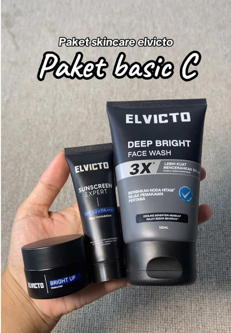 #skincareroutine #skincarepria #elvicto #paketganteng #fypage 