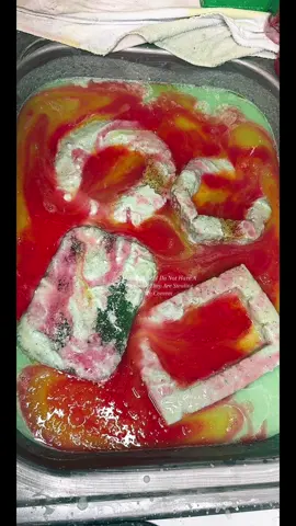 Gain Plus Everything OL Part 3! I Called This The Sherbet! It Looked Just Like That With All These Colors! Just One Bite! lol JK I Wanted To Devour This Thing Up It Smelled So Good! #asmrmixedmagic #laundryasmr #asmr #viral #CleanTok 