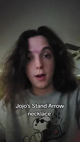 Jojo's stand arrow necklace #jojos #jojosbizarreadventure #jjba #necklace #jewelry 