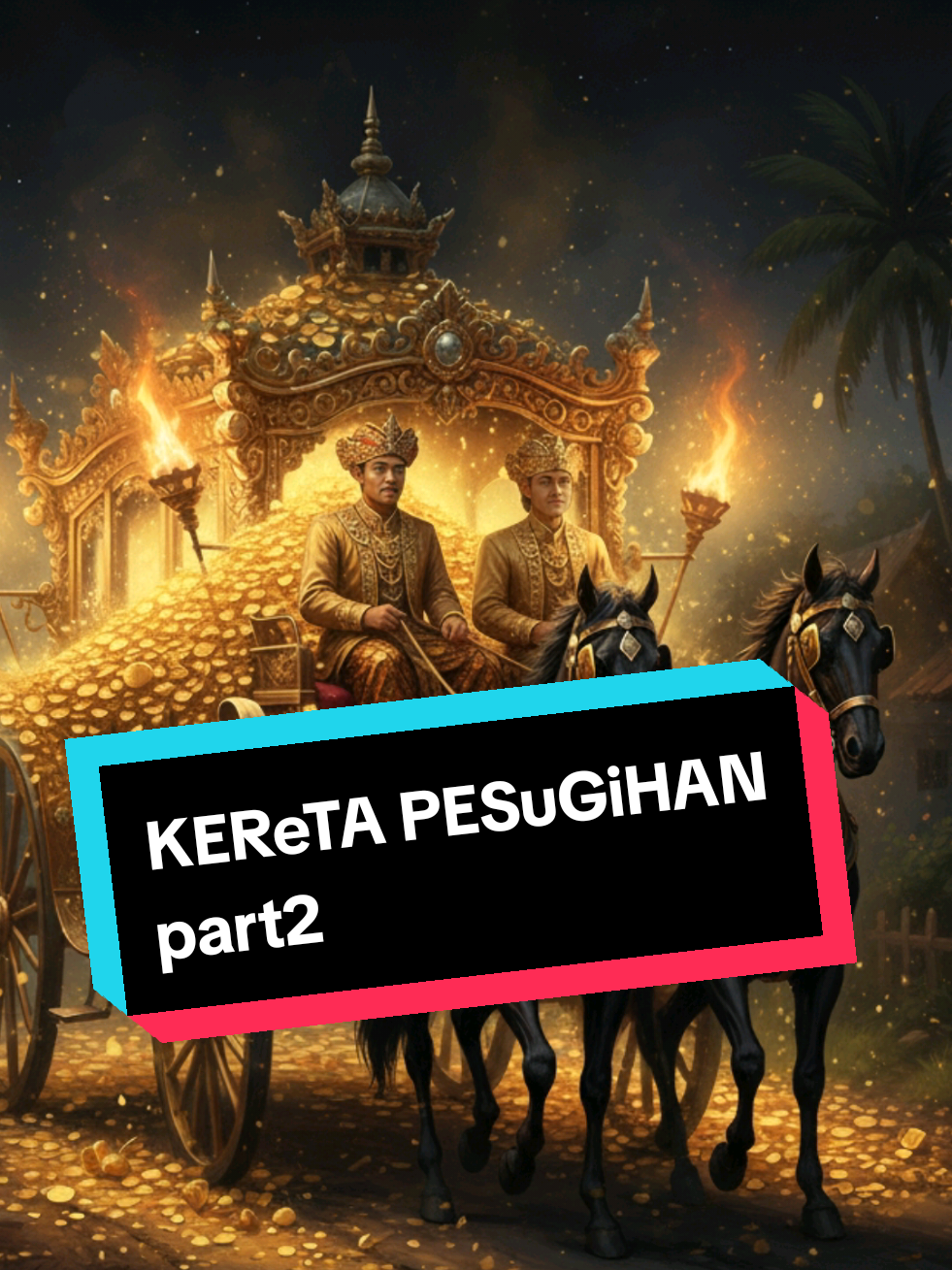 sungguh diluar nalar,pria berpakaian kerajaan Jawa kuno hendak mengantarkan harta ke salah satu warga kampung,lalu . siapakah yang dimaksud?😱 #keretapesugihanpart2#horrorfyp #ceritamisteri #pesugihan #voiceover 