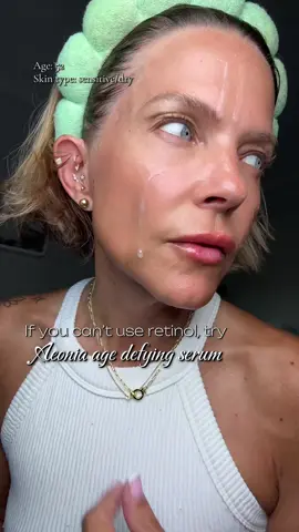 If retinol is not an option for you, Aeonia from @Delavie Sciences is an excellent alternative that provides many of the same benefits. It’s feels great on my skin and the science behind the formula is absolutely solid. #delaviesciences #retinolalternative #antiagingskincare #matureskincare #tiktokshoprestock 