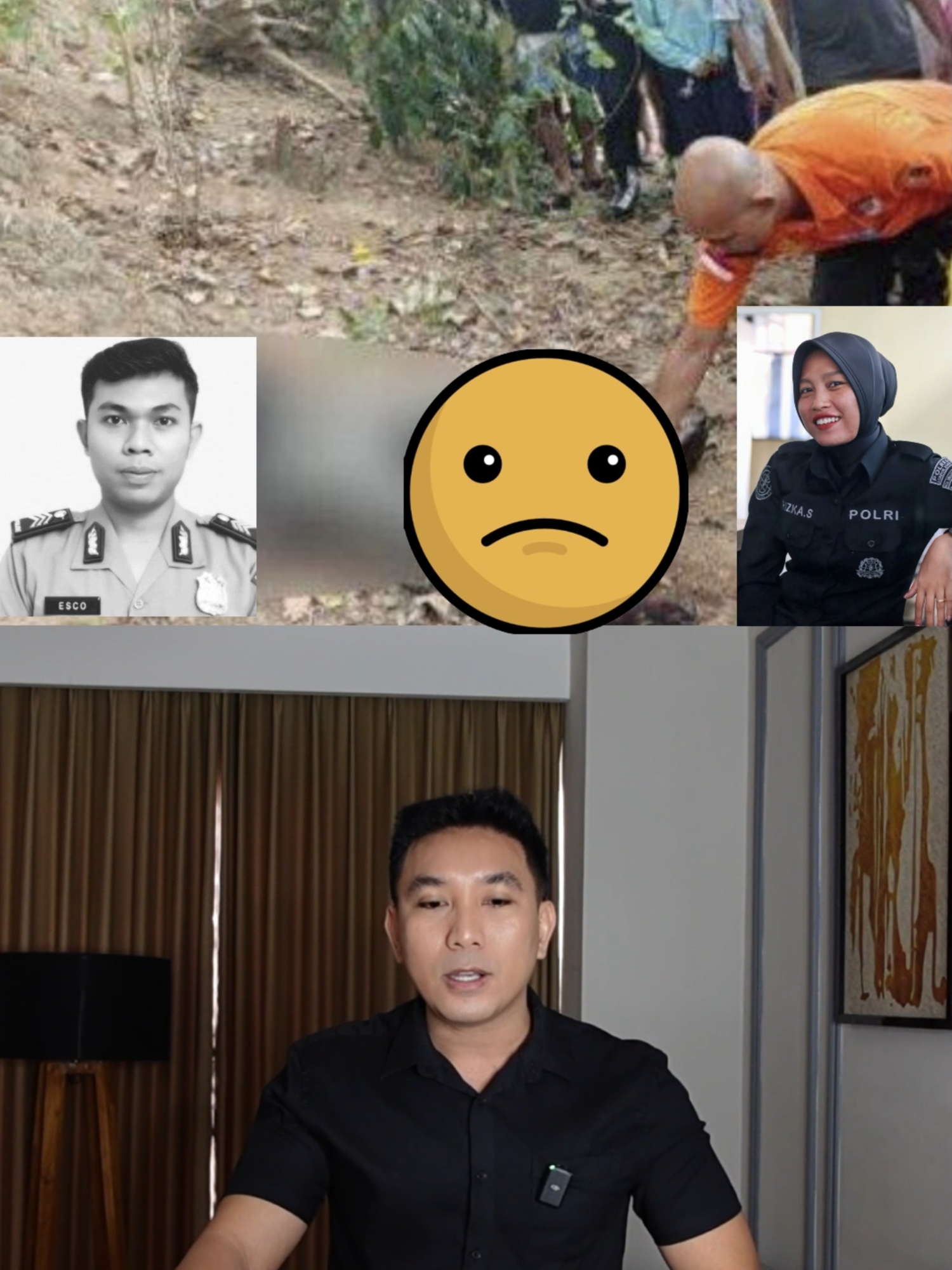 Sama sekali tidak menyangka ketika Briptu Rizka Sintiani ditetapkan sebagai tersangka atas berpulangnya sang suami, Brigadir Esco. Kondisi terakhir mendiang sangat MENGER1K4N dengan banyak luka LEB4M. Apa yang membuat seorang istri & ibu dari kedua buah hati ini tega MENGH4B1S1 suami sekaligus ayah kedua anaknya ??