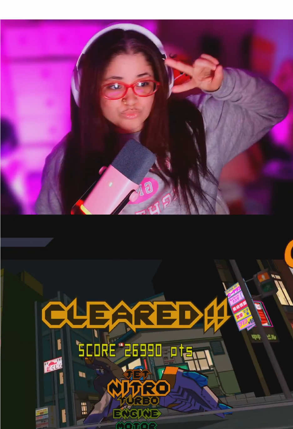 And the vibes are still IMMACULATE 💚 #jetsetradio #gaming #streamingsetup #retrogaming #GamerGirl 