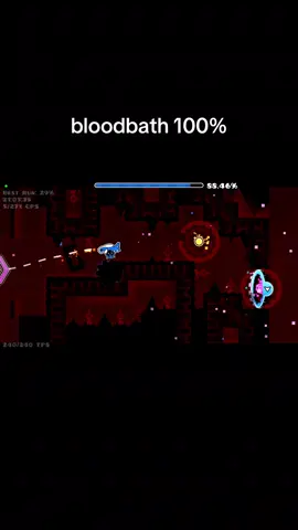 5th extreme. it didn't clip the rest but gg #geometrydash #gaming #fyp #extreme 