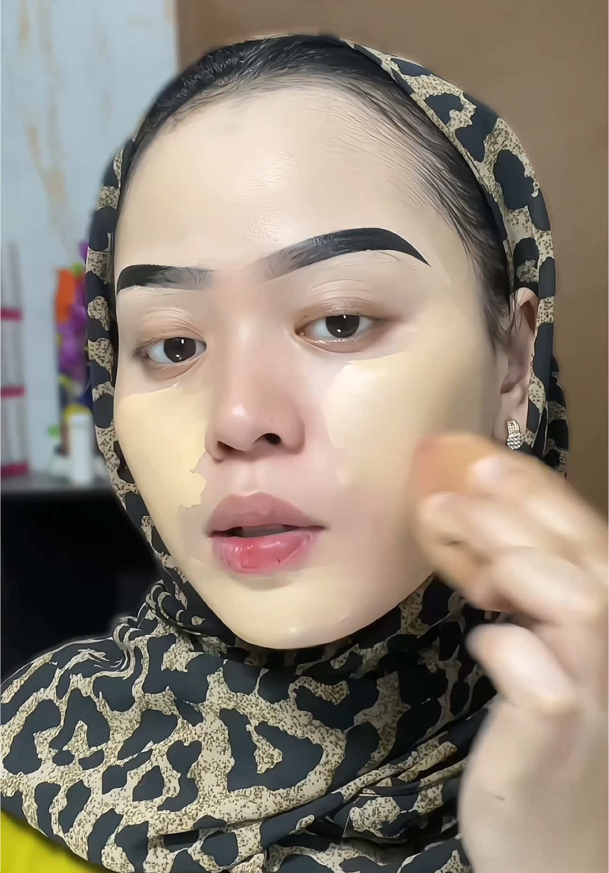 Simpen dulu ketikan julid soal alis nya yah😂🤣🤣 Makeup 🫦 #latina #tutorial #makeup 