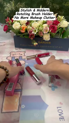 360 brush holder, don’t miss out #bathroom #makeuphacks #organization #fyp #tiktok #tiktokshop #tiktokbrushes #grwm #aesthetic #bathroomorganization #LifeHack 