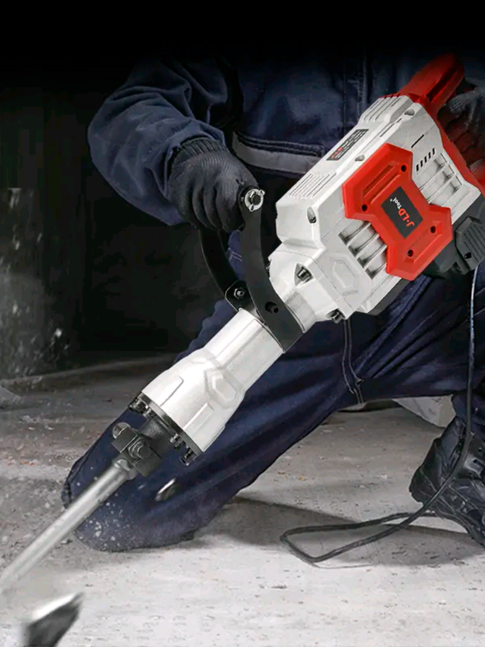JLD Mesin Jack Hammer 1800W breaker jack hammer J95 Mesin bor bobok beton Demolition Hammer#fyp #perkakas #tokoperkakas 