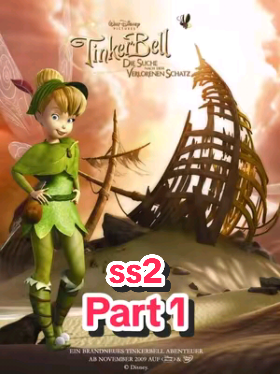 ss2. Part 1/2 Tinker Bell and the Lost Treasure ทิงเกอร์เบลล์กับสมบัติที่สูญหาย  ภาค 2 - พากย์ไทย #tinkerbellmovies #ทิงเกอร์เบลล์ #การ์ตูน #พากย์ไทย #fypシ 