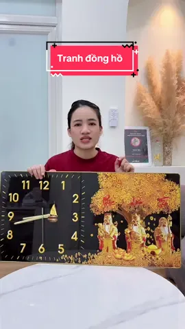Bức tranh đồng hồ tráng gương ý nghĩa, tạo điểm nhấn cho căn nhà. #tranhdongho #nhacuaenn 