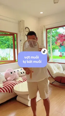 vợt muỗi tự bắt muỗi #ongchutienich #votmuoidien 