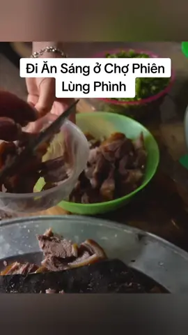 Đi Ăn Sáng ở Chợ Phiên Lùng Phình #amthuctaybac #sapatv 