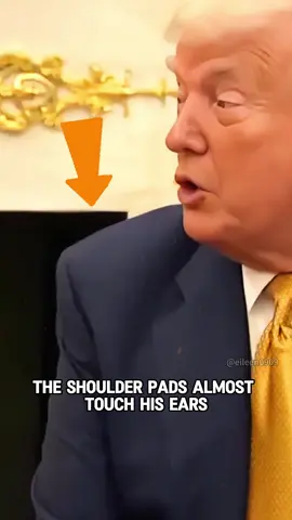 No wonder Trump’s suit always look ill fitting#foryou #foryoupage #tiktok #celebrity #actress #trump #usa 