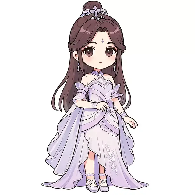 Nguyệt Thiền Chibi #thegioihoanmy #thanhy #nguyetthien #phimhoathinh3d #xuhuong 