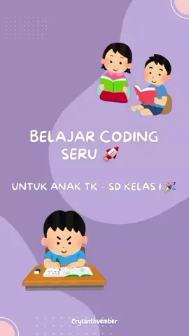 🚀 Belajar CODING sejak dini sekarang gampang banget! Dengan Worksheet CODING Level 1, anak belajar logika, fokus & kreativitas dengan cara fun 🎮 💡 Hemat banget, cukup beli sekali dan bisa diprint berkali-kali untuk latihan terus-menerus 📑✨   👉 Klik link di komentar atau DM untuk dapatkan worksheet ini sekarang! #WorksheetCodingAnak #BelajarCodingMudah #WorksheetDigital #CodingUntukAnak #BelajarSambilMain 