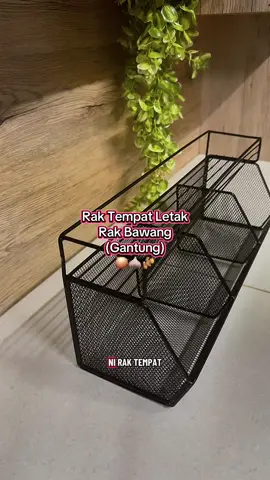 Cantik elok rak bawang ni korang…seller bg harga kasih syg plak tu…korang bleh grab lelaju…🥰💞#rakbawang #fyp #foryoupage 