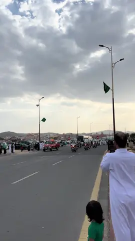 #المسيرة_الخضراء #اليوم_الوطني_السعودي_95_🇸🇦⚔️💚💚💚 #تصويري📷 