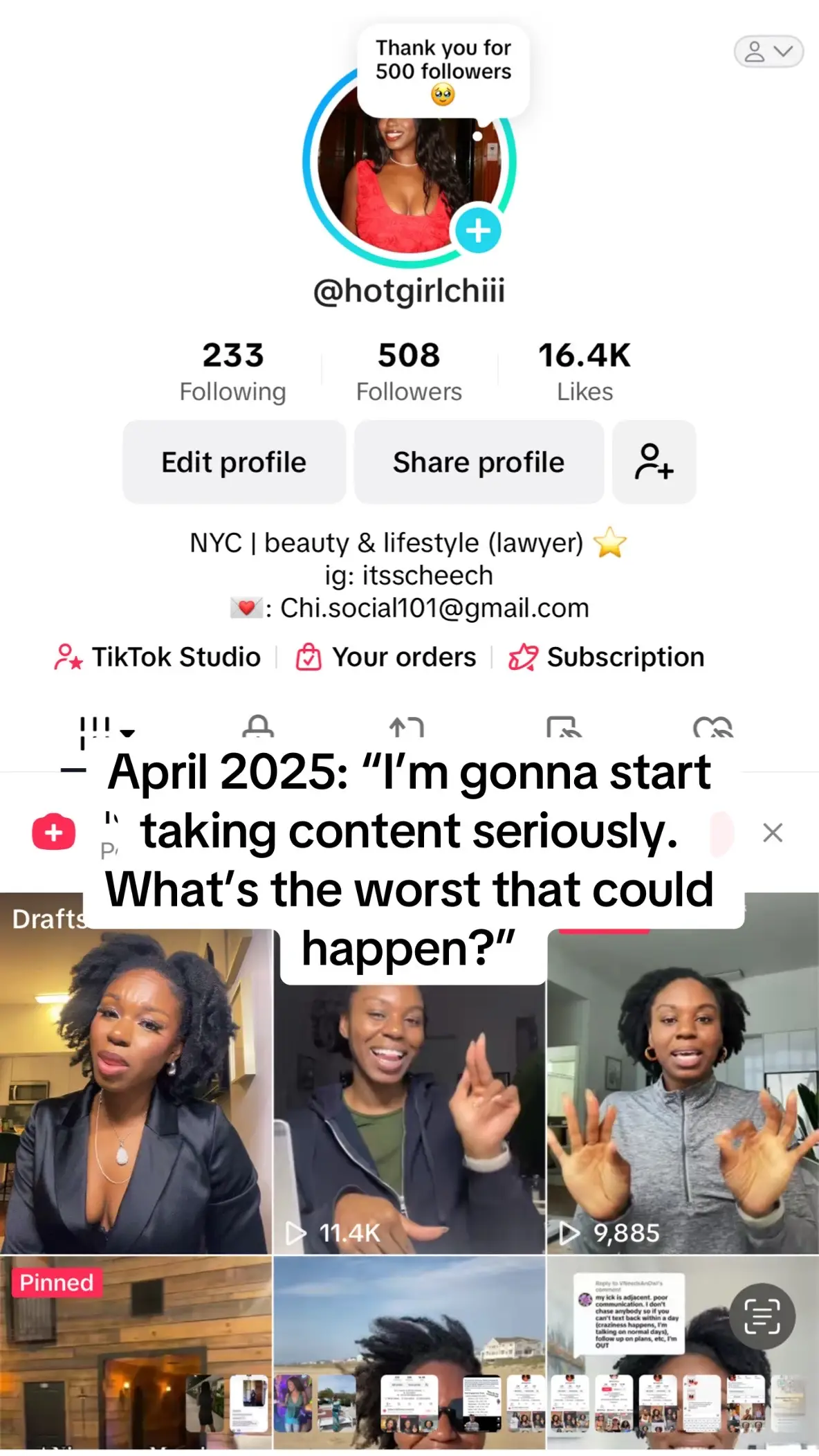 Keep posting and don’t give up!! It only takes one post. #nyccontentcreator #relatable #fyp #postthecontent 