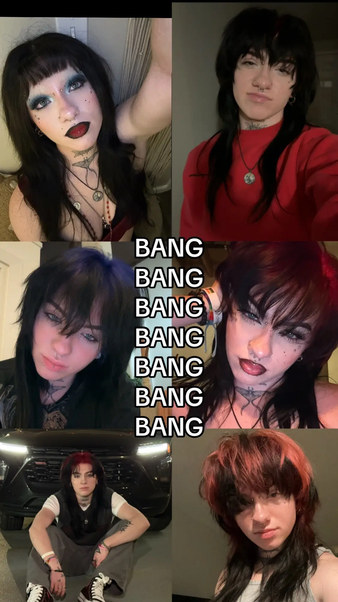 black vs ginger hair i love them both but im obsessed w the ginger #hair