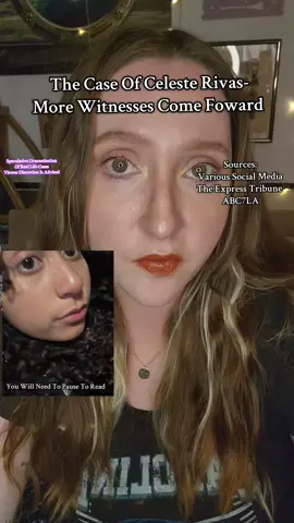 SHOCKING WITNESS TESTIMONY: The Disturbing Case Of Celeste Rivas. A Little Girl Who Needed Protection.  DISCLAIMER: David Anthony Burke And All Associates Mentioned Are Innocent And Have Not Been Listed As Credible Witnesses, Accomplises, Suspects Or Otherwise. All Parties Are Innocent Until Proven Guilty. All Content Herein Is Of Speculative Information. All Names Herein Are Of Public Knowledge. The Creator Holds No Responsibility To The Information Herein. Opinions Of The Creator And Facts Herein Are For Entertainment Purposes Only. Information Herein Should Be Considered Speculatory/Alleged/Supposed. Do Your Own Research. Consolidate With Reputible Sources. Speculative Dramatisation Of Real Life Cases. The Creator Holds No Responsibility For Errors Or Omissions. Viewer Discretion Is Advised. #celeste #truecrime #murder #update #fyp 