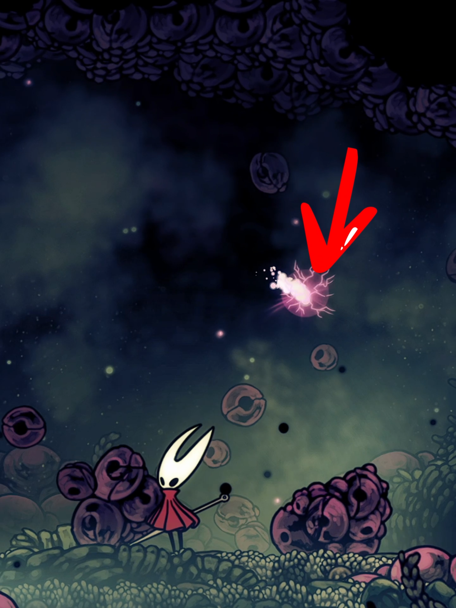 Deixando as habilidades elétricas em Silksong #silksong #hollowknightsilksong #hollowknight #gaming