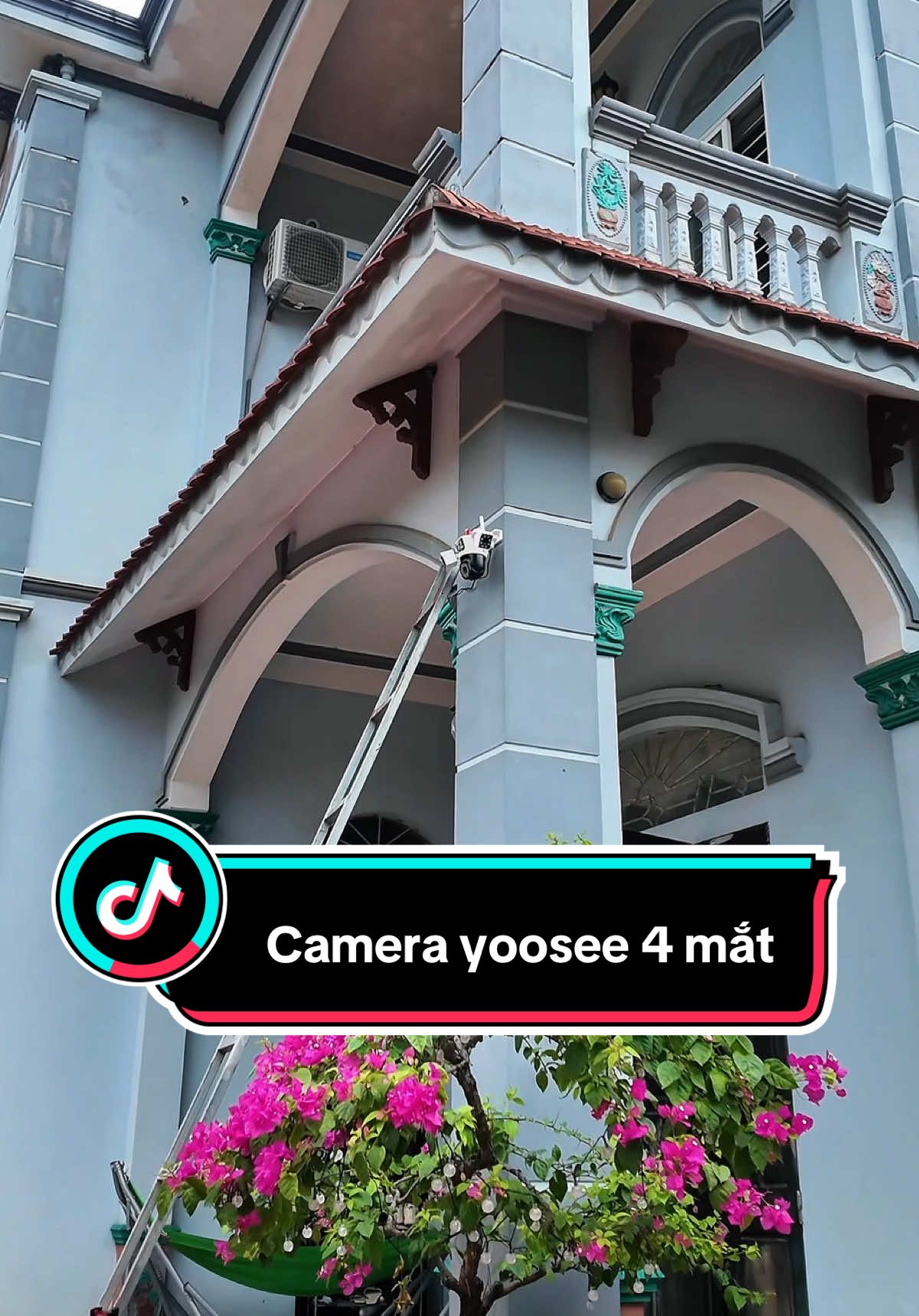 Trộm vào nhà cũng khiếp vía khi thấy camera 4 mắt này #khanghatay #camera #camerawifi #camera3mat #camerayoosee 