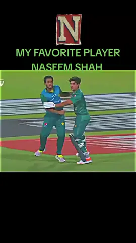 My favorite player Naseem shah