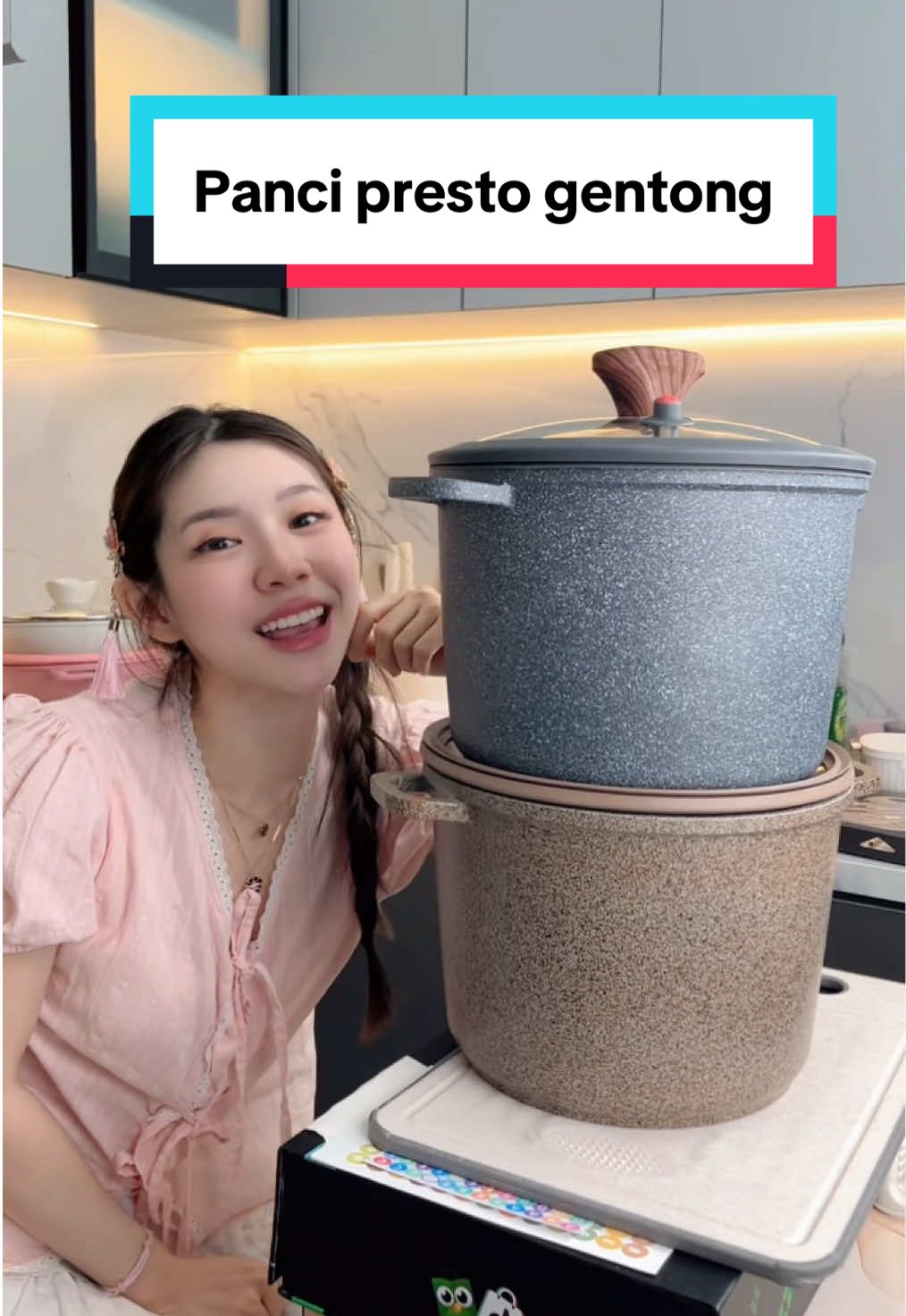 Panci presto gantong 3000/hari di live 🤩 Bunda mau warna apa nih? #fyp #celyhome #pancigranit #pancipresto #panci 