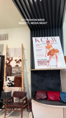 KC Fashion Week has started & its such a cool experience for me ✨ For media night we got to meet one of the designers, Madison Stitch, share his story about how he found his way into fashion. His story is amazing! You could feel how much heart and grit he’s poured into his work. He even handed out leather bracelets for us to engrave with our own designs, such a simple but powerful way to connect us to his craft. His story shows that creativity can grow out of the most unexpected places & how it’s never too late to start something new. I left feeling inspired, not just by the clothes but by the people behind them. KC’s fashion community is so full of heart, and I’m grateful I get to be a part of it. 💛