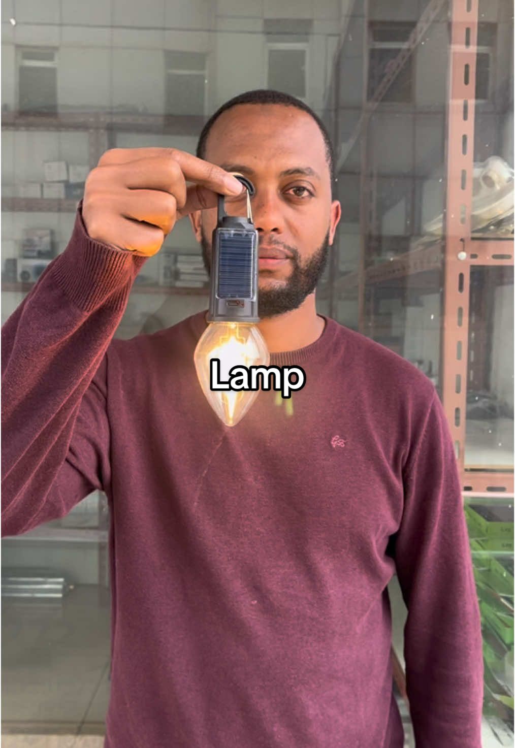 Waterproof solar lamp #solar #lamp #goodthing #goodthingrecommendation #ethiopian_tik_tok #fyp #viral #remoshope 