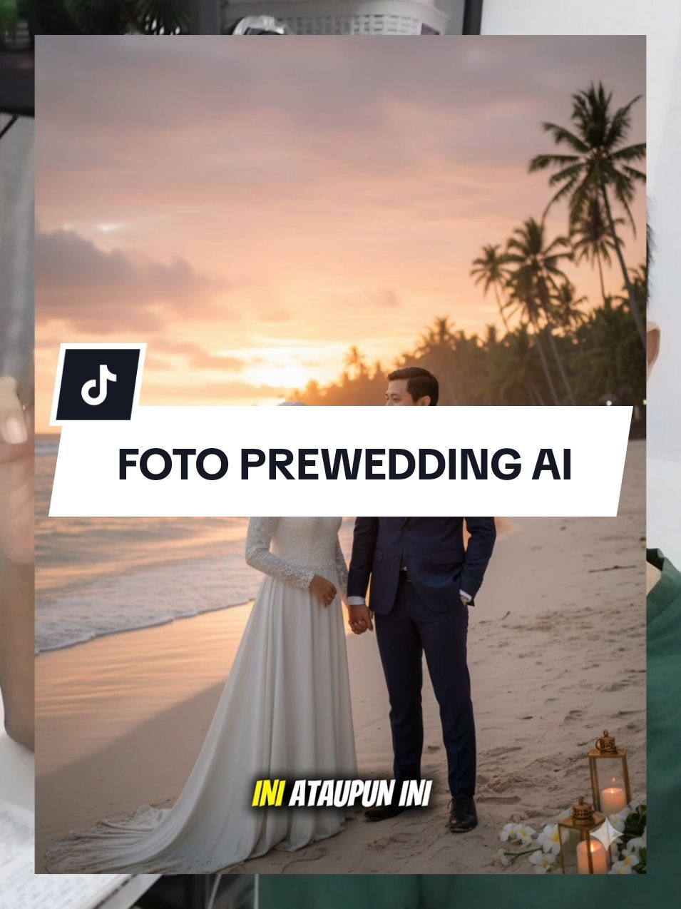begini cara membuat foto prewedding Gemini ai sangat mudah banget jadi kalian tinggal masukkan fromnya ke dalam Gemini ai aku udah sediakan 4 from di caption. mempermudah kalian untuk cara membuat foto prewedding Gemini ai tinggal masukkan prompt-nya prompt 1 Ubah foto saya foto yang saya upload menjadi foto prewedding mewah di studio indoor. Pastikan wajah tetap sama dengan foto yang saya upload. Busana prewedding: pengantin wanita memakai gaun panjang elegan berhijab dengan detail mewah, pengantin pria memakai setelan jas rapi. Setting studio dengan pencahayaan dramatis, backdrop klasik modern, dekorasi bunga, dan nuansa mewah. 2 ubah foto saya foto yang saya upload sebagai foto prewedding di Bali dengan nuansa romantis. pastikan wajah tetap sama dengan foto yang saya upload. Busana prewedding: pengantin wanita memakai gaun flowy berhijab warna pastel atau putih elegan, pengantin pria memakai setelan jas modern. Latar belakang berupa pantai Bali saat sunset dengan pasir putih dan elemen tropis. Nuansa hangat, romantis, dan mewah. 3 Ubah foto saya foto yang saya upload menjadi foto prewedding mewah di Bromo. pastikan wajah tetap sama dengan foto yang saya upload. Busana: pengantin wanita memakai gaun panjang berhijab dengan kain menjuntai dramatis, pengantin pria memakai jas stylish dengan coat elegan. Background berupa gunung Bromo dengan kabut tipis dan langit dramatis. Nuansa megah, epik, dan mempesona. 4 Transformasi foto saya menjadi foto prewedding berhijab di depan mobil wedding Alphard. Pastikan wajah tetap sama. Busana: pengantin wanita memakai gaun glamor berhijab dan pengantin pria memakai tuxedo klasik. Mobil Alphard dihias dengan bunga dekoratif ala pernikahan. Setting outdoor modern, hasilkan kesan eksklusif, mewah, dan romantis.