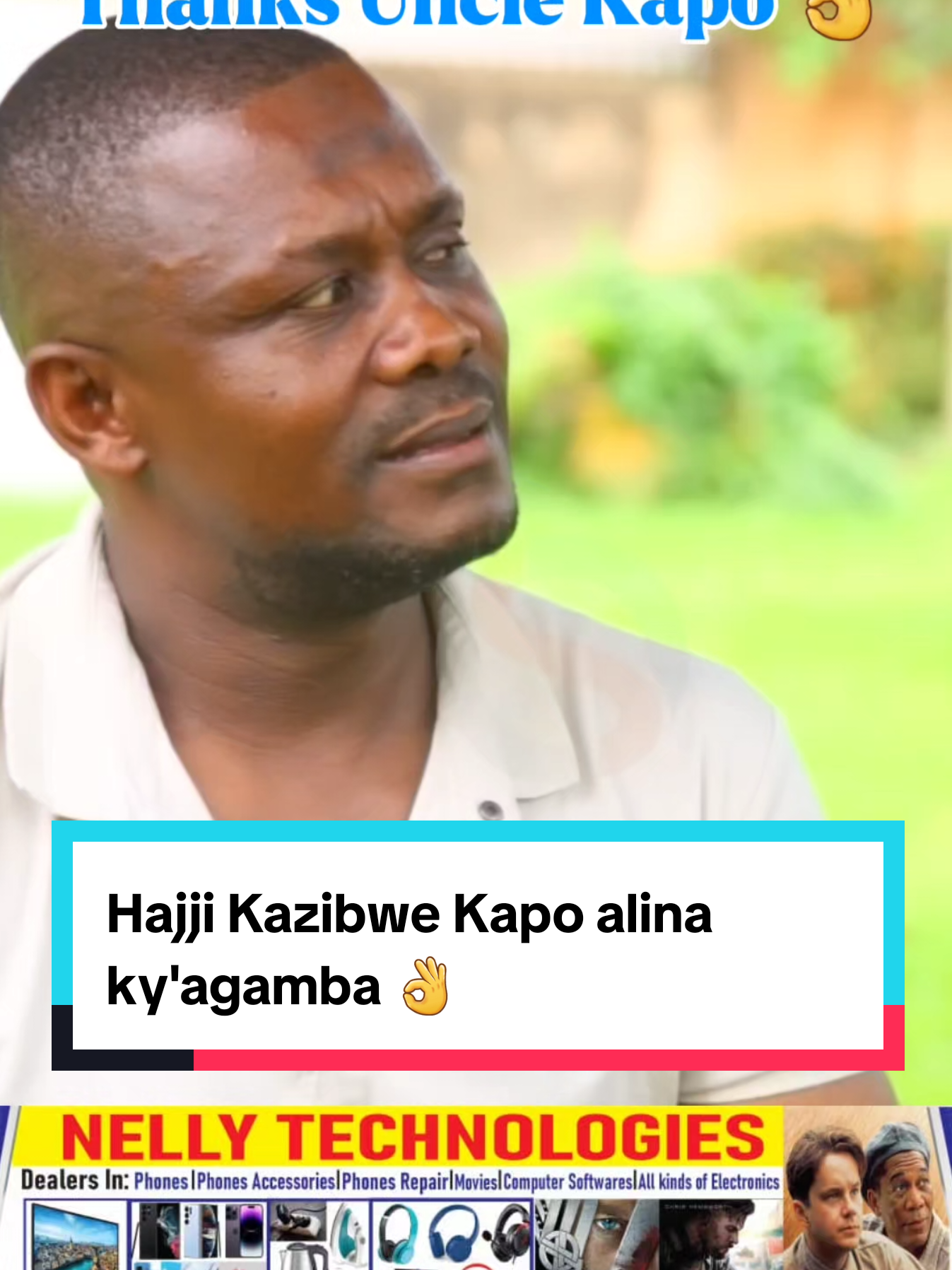 Hajji Kazibwe Kapo alina ky'agamba 👌👌