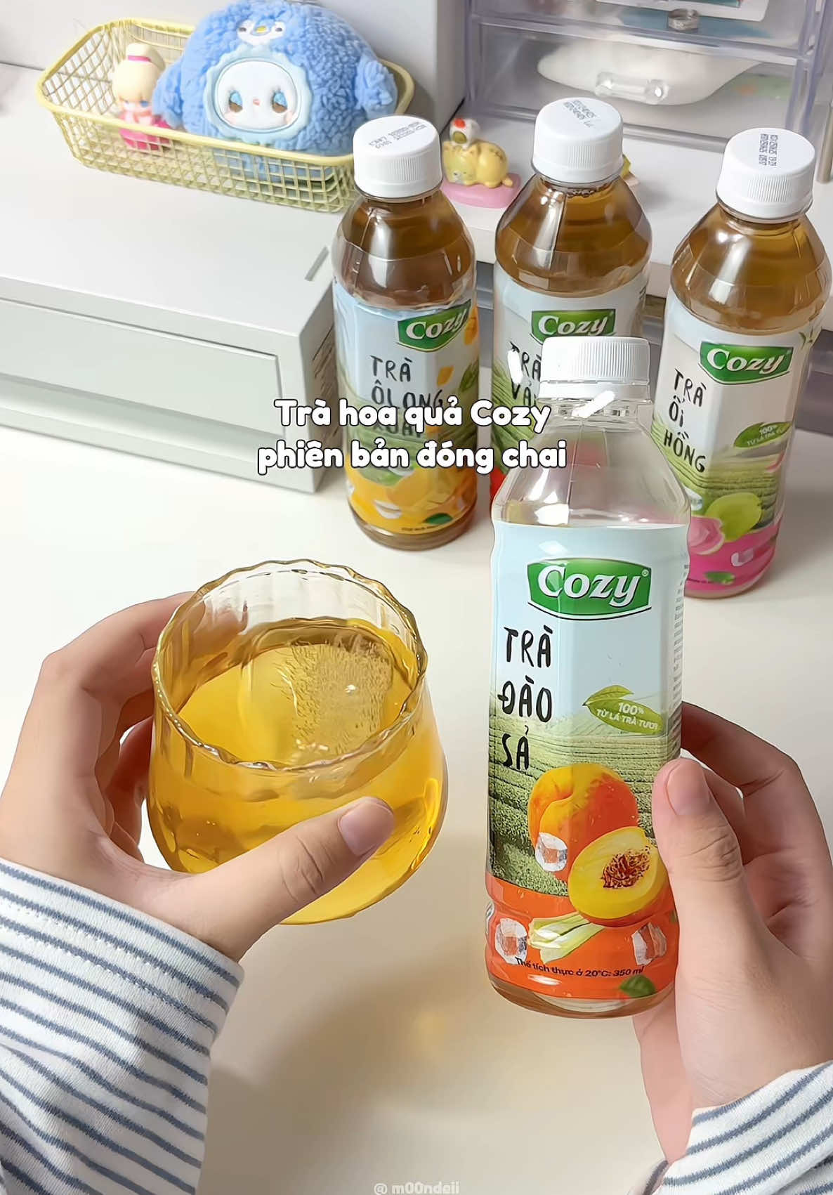Cozy nay có loại đóng chai tiện quó nè #Cozytea #tratraicaycozy #tratraicay #m00ndeiiunbox 