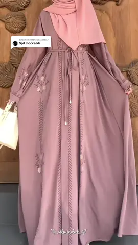 Membalas @𝓢𝓪𝓵𝓼𝓪𝓫𝓲𝓵𝓪🪽 ini versi mocca nya teh ✨🫶🏻 #abayastyle #abayafashion #rekomendasiabaya 