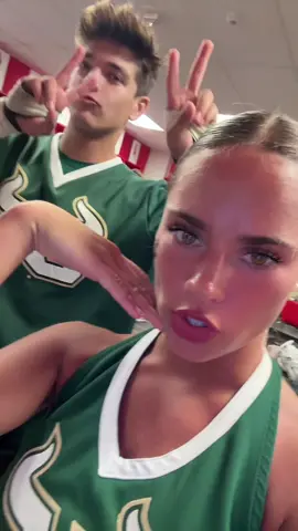 happy gameday vlog 🕺🤘💚 #usf 