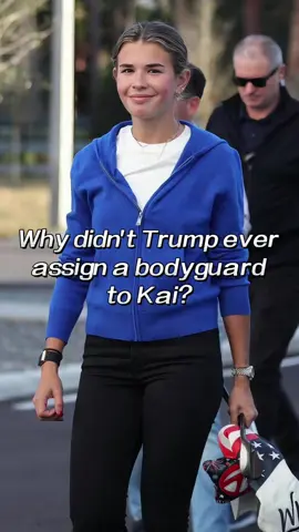 Why didn’t Trump ever assign a bodyguard to Kai?!?#fyp #foryou #celebrity #tiktok #kaitrump 