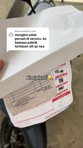 Membalas @Jirim  sparepart + jasa = 6,3 , jasa press t 450 , ongkir towing dll kurleb 7jt total 🤣bonus sein freestyle😭